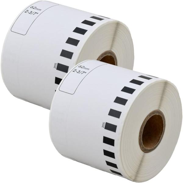 【互換品】 互換 DK-2205 ブラザー ラベル 2ロールセット brother QL-700 /...