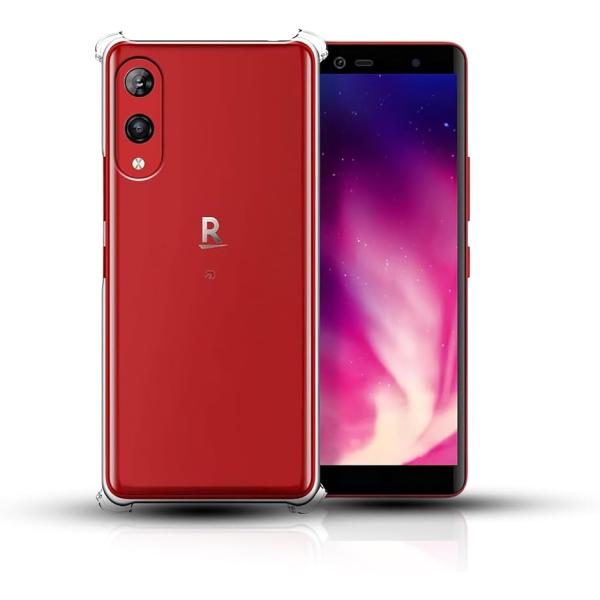 Rakuten Hand 5G P710/P780 ケース 全面 クリアカバー 耐衝撃 カメラ保護 ...