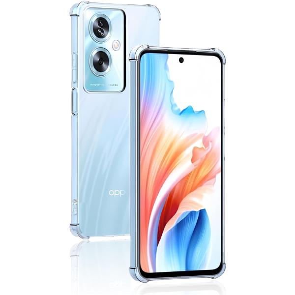 OPPO A79 5G ケース 全面 クリアカバー 耐衝撃 カメラ保護 衝撃吸収 Qi充電 耐久性 ...