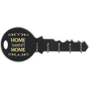 壁掛け フック 鍵かけ 玄関 ハンガー キーフック 鍵掛け ウォール 収納 カギ 傘 帽子 コート ...