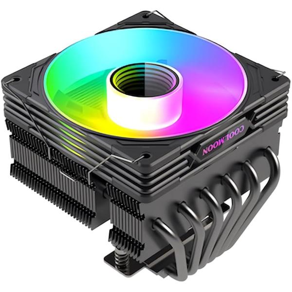 CPUクーラートップフロー空冷クーラー 120mm LED ARGB 5v 3pin LGA1700...