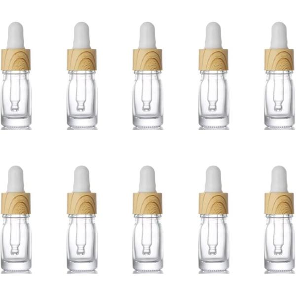 スポイトボトル 10本セット ガラス アロマ瓶 アロマボトル アロマオイル エッシェンシャルオイル ...