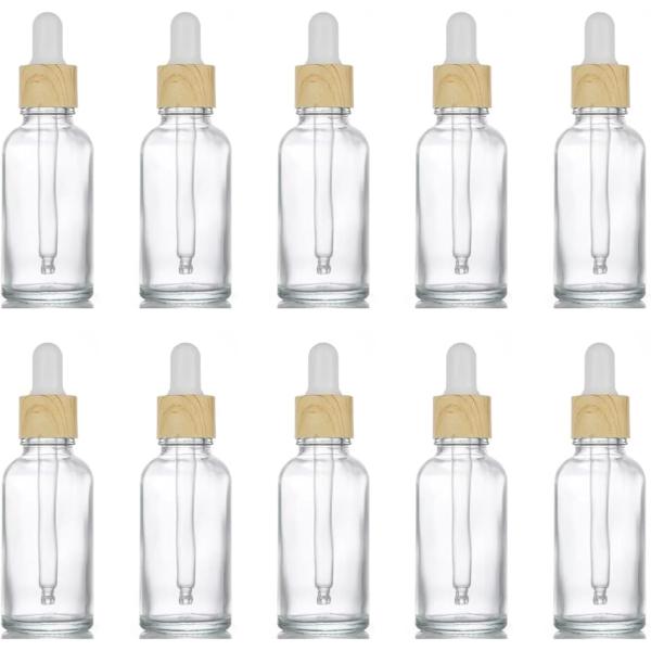 スポイトボトル 10本セット ガラス アロマ瓶 アロマボトル アロマオイル エッシェンシャルオイル ...