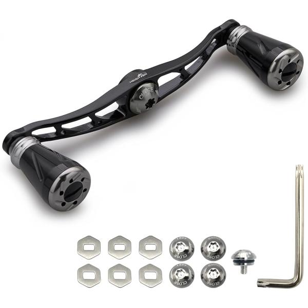 リール ハンドル 24mm TPE製ノブ搭載 シマノ ダイワ アブガルシア 通用 ベイトリール MD...