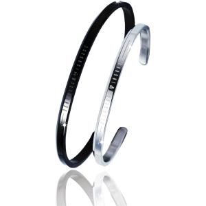 sv925 シルバー バングル 槌目 ブレスレット サイズ調整可能 シルバー