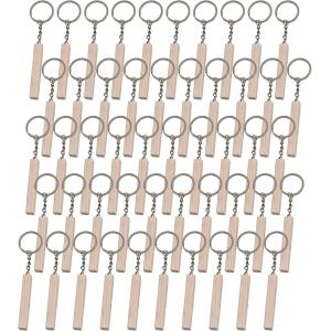 キーホルダー 木製 チェーン 無地 ホテル オリ...の商品画像