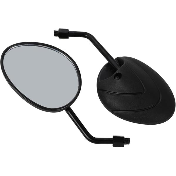 【互換品】nakira バイク ミラー 汎用 左右2本セット 10mm 正ネジ Z900RS ゼファ...