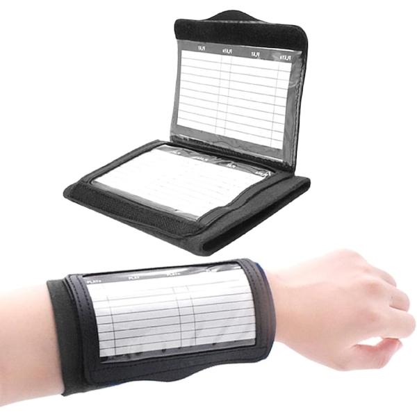 リストコーチ リストバンド プレイブック アメフト フットボール サッカー 野球 スポーツ 作戦 プ...