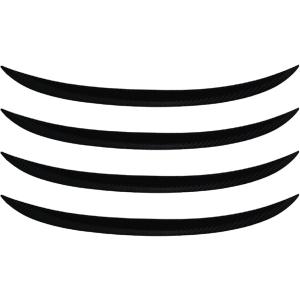 オーバーフェンダー モール 4本セット 44cm 2カラー 汎用 出幅15mm 泥除け ドレスアップ...