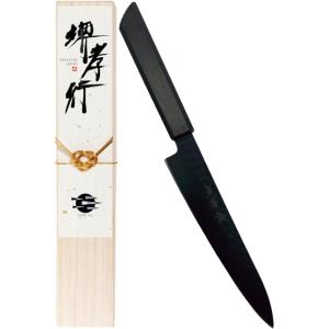 堺孝行 プロの料理人が愛用する包丁ブランド 朗黒 牛刀 210mm V金10号