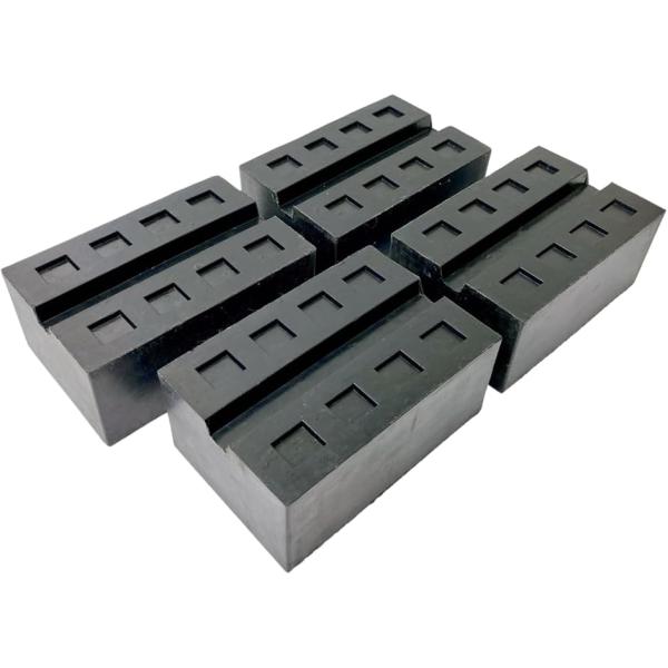 自動車リフト用 ゴムブロック 4個セット 高耐久モデル プレートリフト用 80ｍｍ リフトパッド ラ...