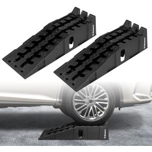 カースロープ ハイリフト タイヤスロープ 整備用 オイル交換 軽量(2pcs