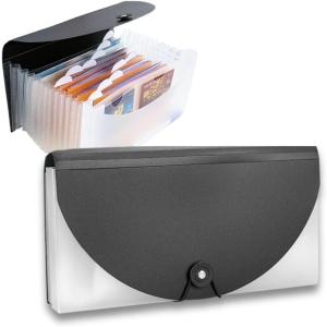 A4レシートホルダー 書類整理 ブラック