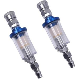 ウォーター セパレーター エアー レギュレーター 1/4 ネジ用 ソケット