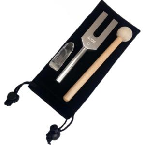 クリスタルチューナー 4096Hz 528Hz 水晶 音叉 ヒーリング