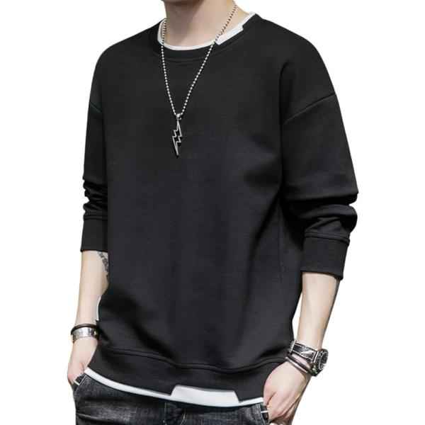 ルネノンソレイユ ゆったりトレーナー スウェット メンズ 長袖 秋 冬 大きいサイズ 30代 40代...