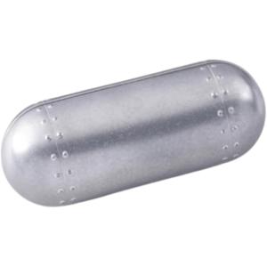 メガネケース シルバー 眼鏡ケース 銀 メッキ アルミ めがね ハード