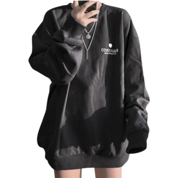 トレーナー レディース 薄手 スウェット ロングtシャツ スポーツ ゆったり 可愛い 大きいサイズ ...