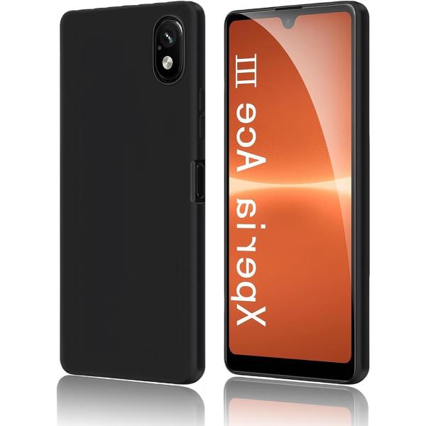 Xperia Ace IIIケース シリコン 耐衝撃 滑り止め スマホケース 傷付き防止 MDM(V...