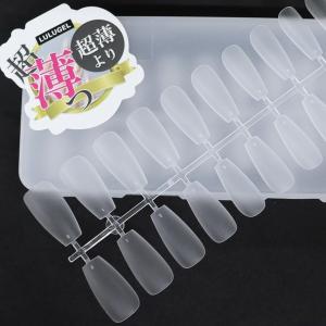 ネイルチップ オーバルミディアム ラウンド クリア 50枚入 : C-Beauty