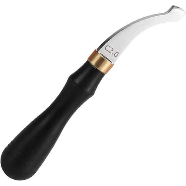 玉捻 フチ捻 レザークラフト 黒檀 引き 革 工具 飾り コバ処理(2.0mm)