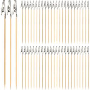 【互換品】 塗装棒 ペインティングクリップ 塗装用具 使いやすい ワニ口クリップ 50本セット