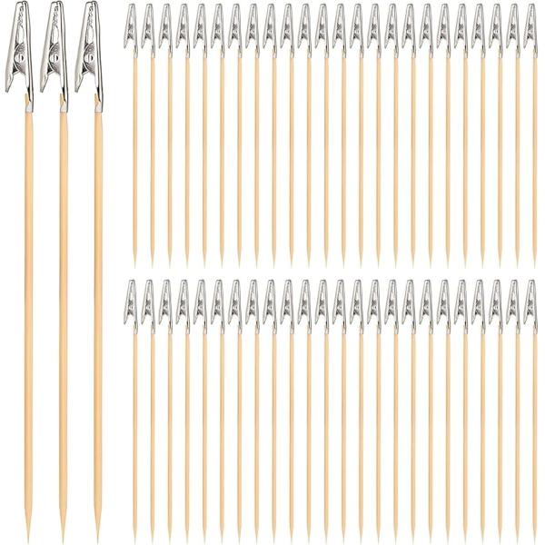 【互換品】 塗装棒 ペインティングクリップ 塗装用具 使いやすい ワニ口クリップ 50本セット