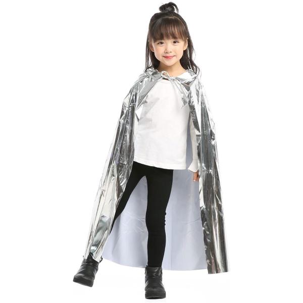 morytrade 子供マント 子供用 ケープ コスプレ ハロウィン キッズ 変装 80cm キラキ...