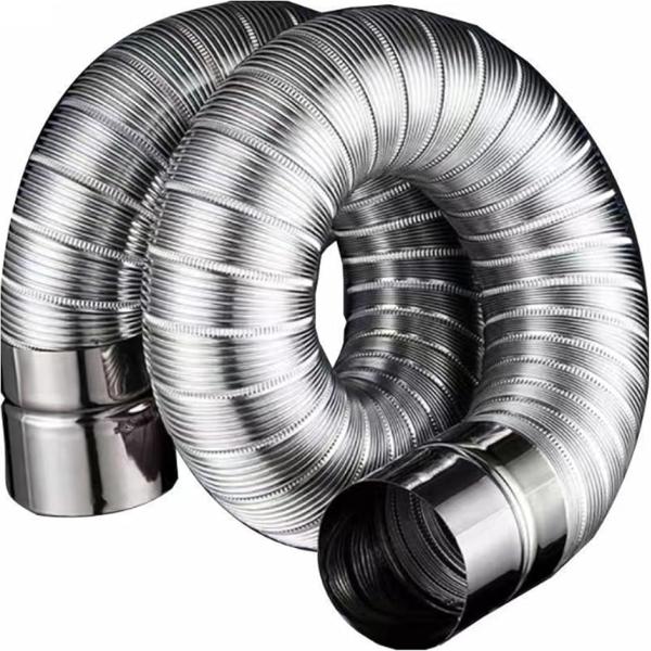 ダクトホース 排気 アルミ 蛇腹 換気用ホース 換気パイプ 送風ダクト 耐熱 防水 伸縮式 2m (...