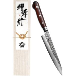 堺孝行 33層槌目 ペティナイフ 150mm