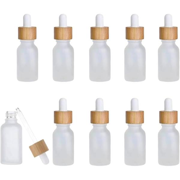アロマ容器 詰め替え おしゃれ オイルボトル スポイトボトル 10本セット(30ml)