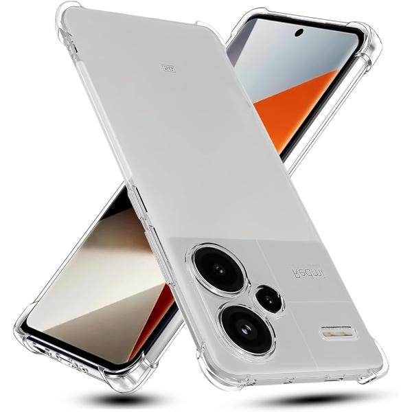 Redmi Note 13 Pro+ 5G ケースクリア TPU 薄型 軽量 MDM (TPU-AZ...