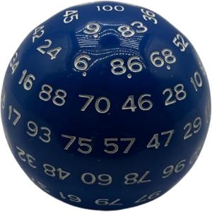 サイコロセット 多面体ダイス 15個入り 100面 3-60面(紫数字