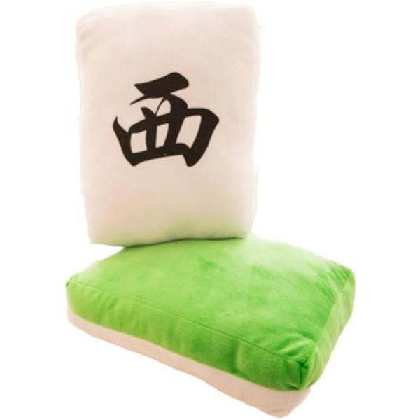 麻雀牌 クッション 抱き枕 ぬいぐるみ グッズ マージャン 背もたれ 肘置き 役満 大三元 ふかふか...