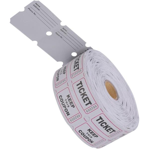 パーティー チケット 抽選 なんでも券 パーティーチケット 抽選券 1000枚ロール(グレー)