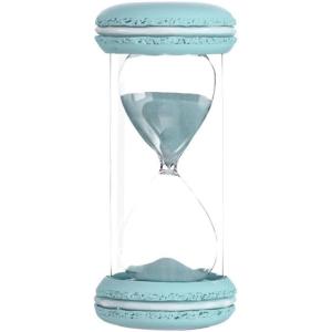 砂時計 マカロン おしゃれ お風呂 学習タイマー オフィス インテリア かわいい インスタ映え(グリ...