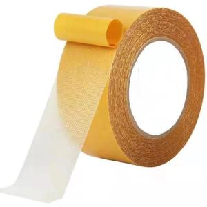 両面テープ 超強力 はがせる 両面メッシュテープ 固定 ズレ防止 カーペットテープ 防水 耐摩耗性 透明 (幅2.5cm x 長さ20m)