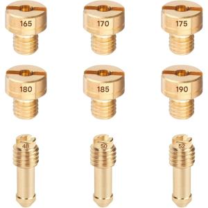 【互換品】メインジェット/パイロットジェットセット ミクニ 丸大 8X9#165#170#175#180#185#190 14X5-B 適合｜スピード発送 ホリック
