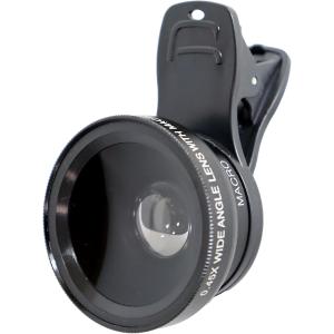 スマホ用2in1クリップレンズ