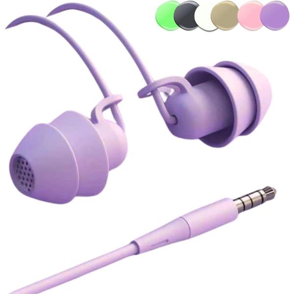 ?ルナシェ? 寝ホン 睡眠用 イヤホン 有線 耳が痛くない 寝返りしてもいたくない 寝落ち用 ソフト...