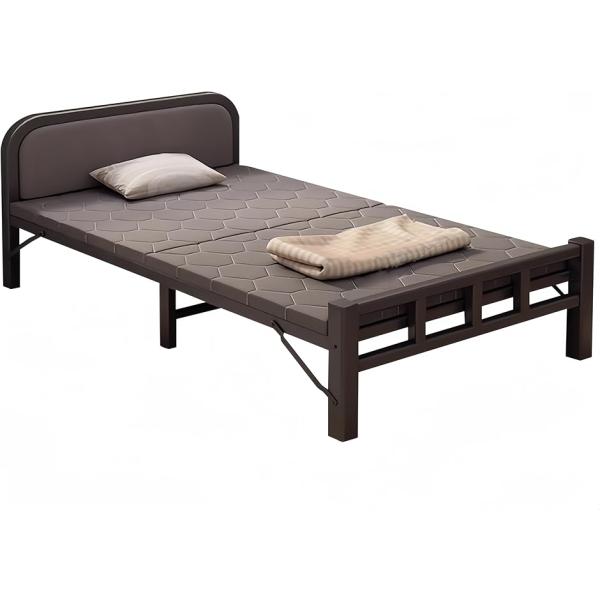 折りたたみベッド 簡易ベッド シングル コンパクト収納 室内外兼用 組立不要 リクライニング パイプ...