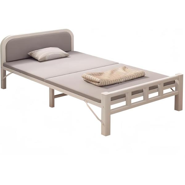 折りたたみベッド 簡易ベッド シングル コンパクト収納 室内外兼用 組立不要 リクライニング パイプ...