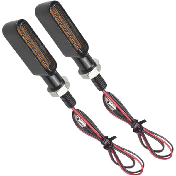 バイク ウインカー LED ウィンカー オートバイ 小型 高視認 高輝度 安全 8M スモーク アン...