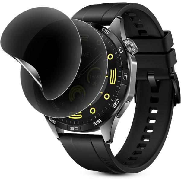 2枚セットHUAWEI WATCH GT4 46mm 用 覗き見防止フィルム柔らかいTPU素材 対応...