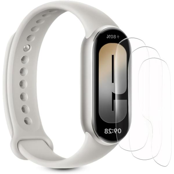 3枚セットFor Xiaomi Smart Band 9/Band 8/Band 7 用 フィルム ...