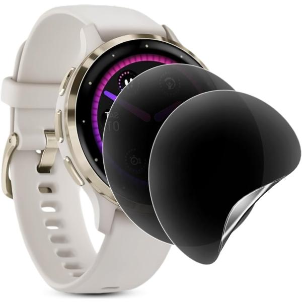 覗き見防止 2枚セットFor GARMIN ガーミン Venu 3 フィルム キズ防止 保護フィルム...