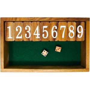 ジャックポット PRO ダイス ゲーム 木製 サイコロ Jackpot Dice Game グリーン...