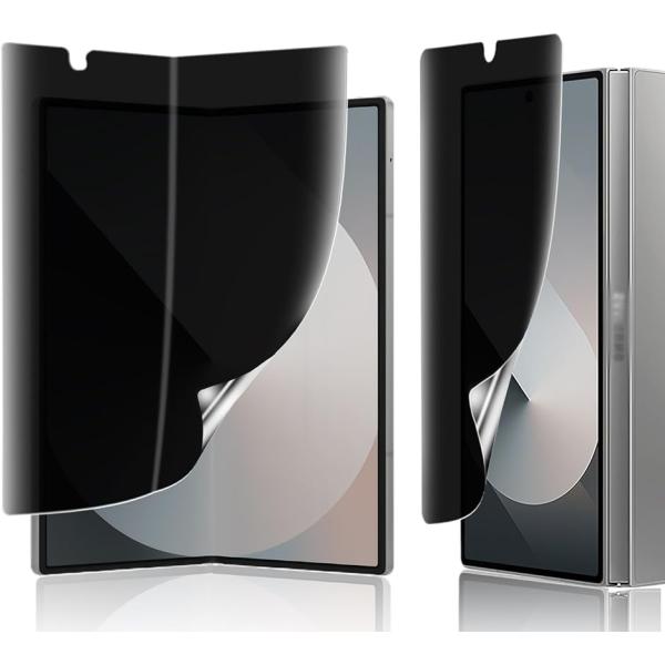 1枚入りGalaxy Z Fold5 用覗き見防止 フィルム au SCG22 SC-55D 専用 ...