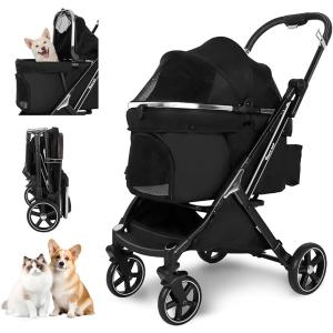 ❗️最終お値下げ❗️キャリー　取外し折りたたみ　ペットカート　バギー　Bello 犬 大セール】Bello ペットカート 大型犬 小型犬 中型犬 多頭 折りたたみ