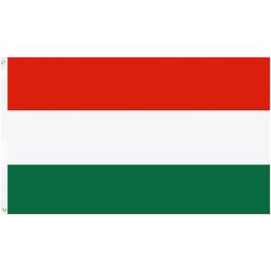 世界国旗 90x150cm ハトメ式 応援グッズ フラッグ 旗棒 万国旗( ハンガリー)｜horikku